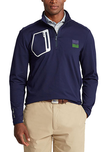 Ralph Lauren Polo Brushed Back Tech Jersey Quarter Zip | VAPRLX07