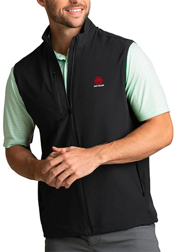 Greg Norman Men's Windbreaker Full-Zip Vest | VAGNS0V055