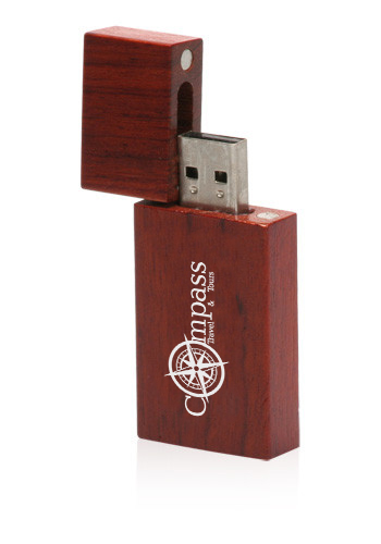 Rectangle Wood USB Flash Drives