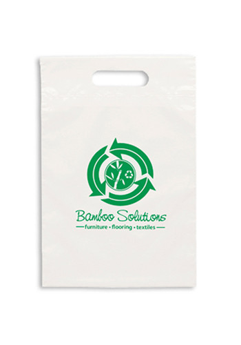 Eco Die Cut Handle Plastic Bags | BM19ECO914