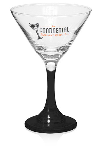 Custom 9.25 oz. Martini Glasses