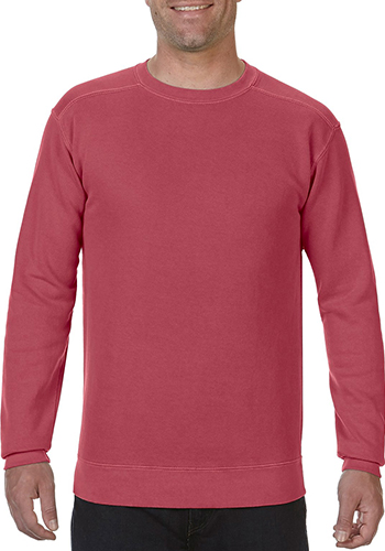 Embroidered Comfort Colors Adult Crew Neck Sweatshirts | CC1566 ...