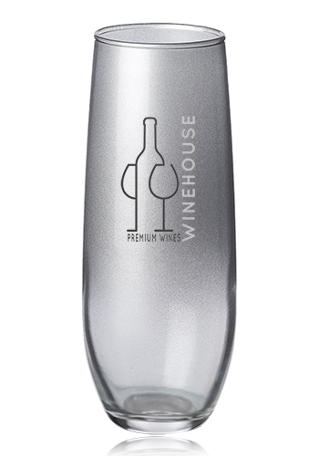 9 oz Gradient Stemless Champagne Glass | 0903AC