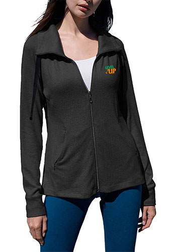 Greg Norman Women’s Mock Neck Full Zip Jacket | VAWNS4J471  