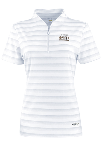 Greg Norman Women's LAB Stripe Polo | VAWNF2K334