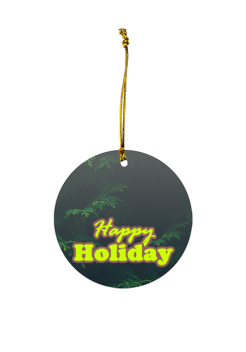 Acrylic Circle Ornament | X20601