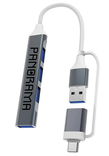 Aluminum USB Hub 3.0 with 4 Ports | PRPE181531