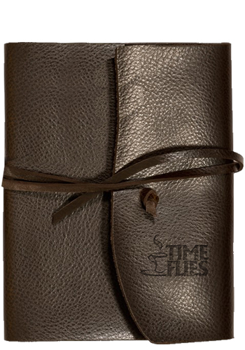 Americana Leather-Wrapped Bound Journals | PLLG9069