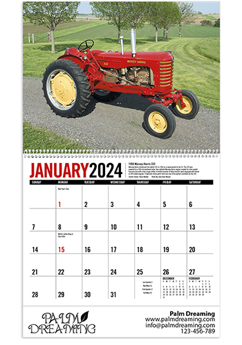 Antique Tractors Calendars | X11339