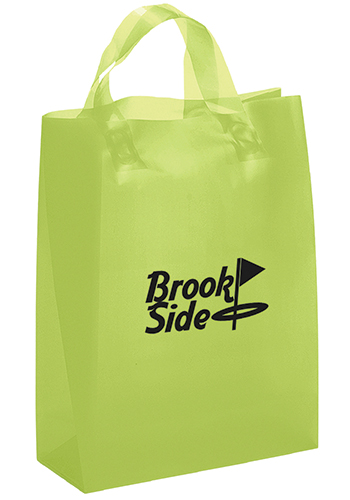 Apollo Frosted Plastic Shopping Bags | BM37S810H