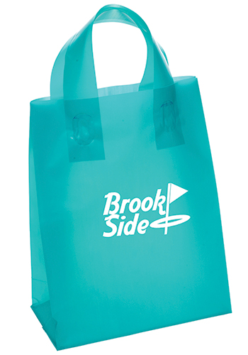 Apollo Frosted Plastic Shopping Bags | BM37S810H