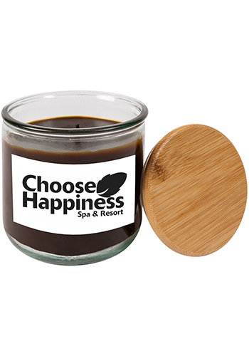 Aromatherapy Candle with Bamboo Lid | CICW5300