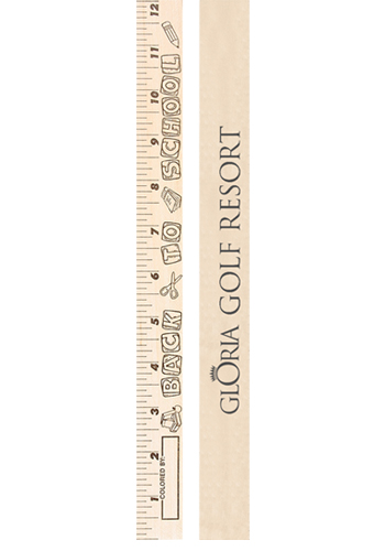 Back-to-School Wood Rulers | AK90612