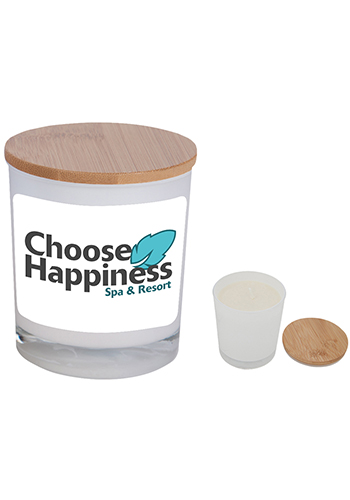 Bamboo Soy Candle with Full Color Label | X20503