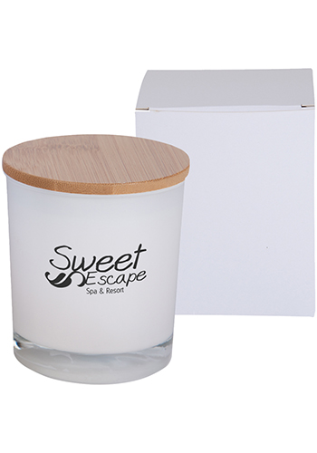 Bamboo Soy Candle with Matching Custom Box | X20480
