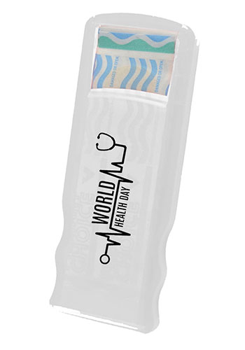 Promotional Bandage Dispensers with Pattern Bandages