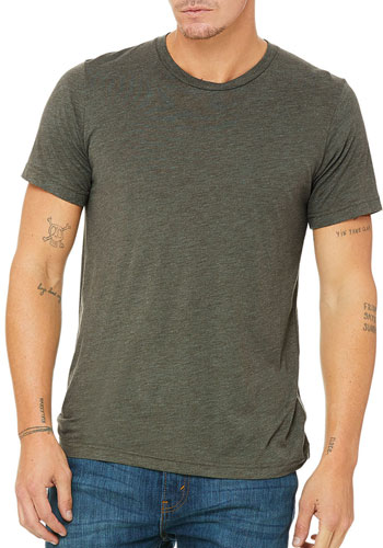 Personalized Bella Canvas Unisex Triblend Short Sleeve Tees | B3413 