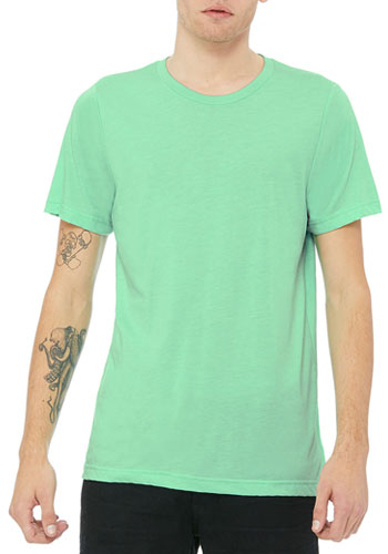 bella canvas mint triblend