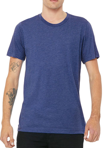 Personalized Bella Canvas Unisex Triblend Short Sleeve Tees | B3413 ...