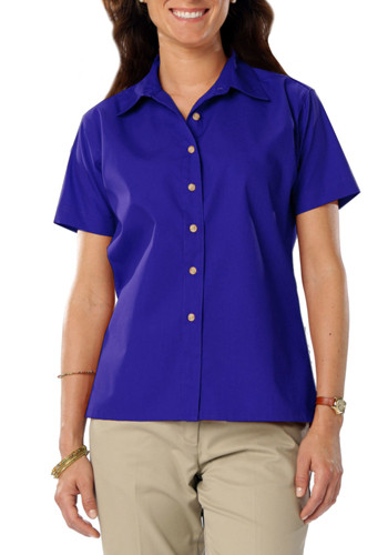 Blue Generation Ladies Short Sleeve Dress Shirts | BGEN2617S