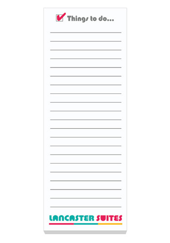 Souvenir Lined Adhesive Notepads 25 Sheets | BGP3A8A25
