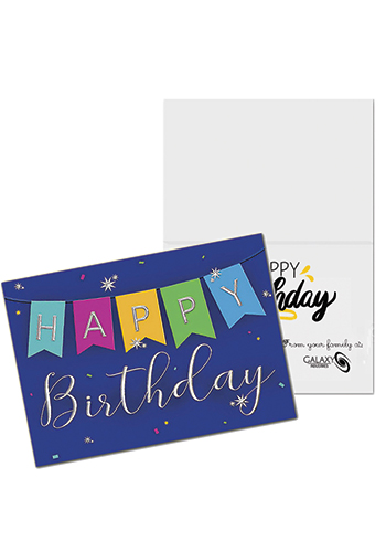 Birthday Banners Birthday Cards | DFS2ED401