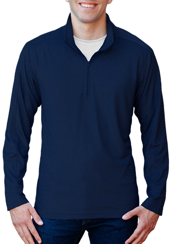 Blue Generation Men's Solid Zip Pullovers | BGEN7230