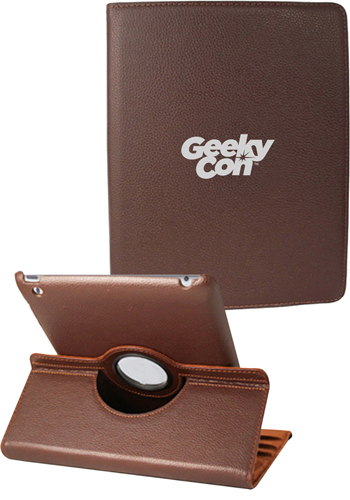 Brown iPad 360 Faux Cases | NOI60I360BR