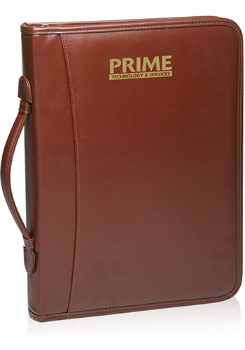 Brown Leather Binder Portfolios | PF46
