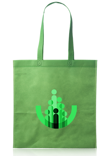 Personalized Budget Non-Woven Reusable Tote Bags | TOT13B - DiscountMugs