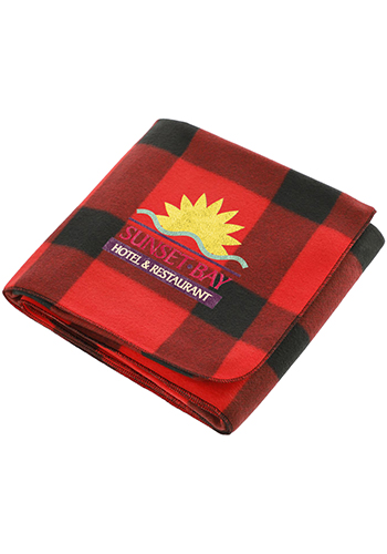 Buffalo Plaid Fleece Blanket | SM8713