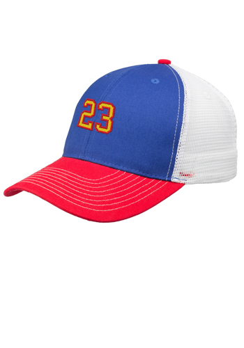 Tri-Color Baseball Caps
