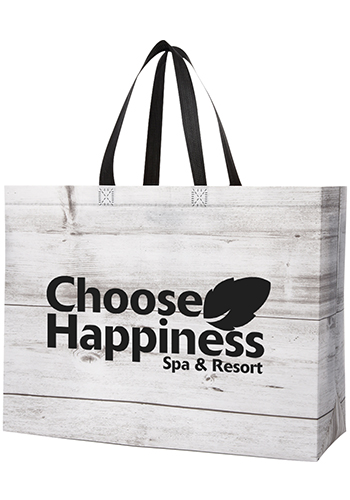 Chalet Laminated Non-Woven Tote Bags| X20301