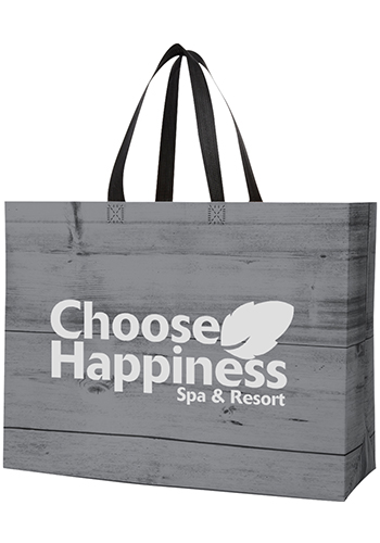 Chalet Laminated Non-Woven Tote Bags| X20301