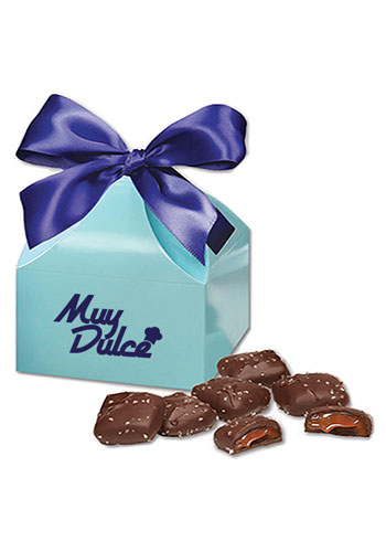 Chocolate Sea Salt Caramels in Gift Box | MRSCT119