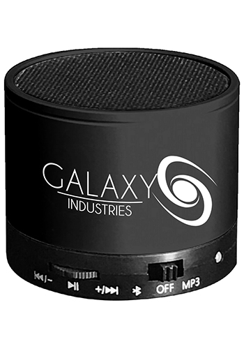 Circular Pocket Bluetooth Steel Speaker