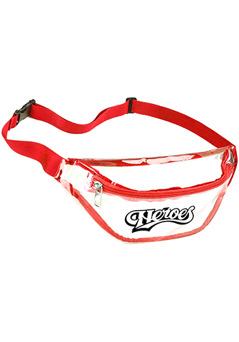 Clear Fanny Pack with Zipper Pockets | IDFPCL02