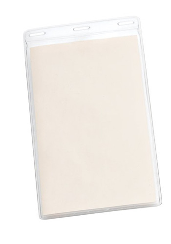 4W x 6H in. Clear Vertical Vinyl Pouches | SUVP10