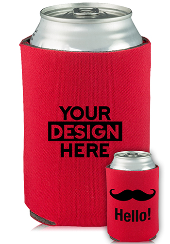 Collapsible Can Cooler Hello Stash Print | KZ451