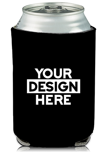 Collapsible Can Coolers Happy New Year Print| KZ478