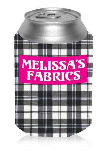 Fabric Print Can Coolers