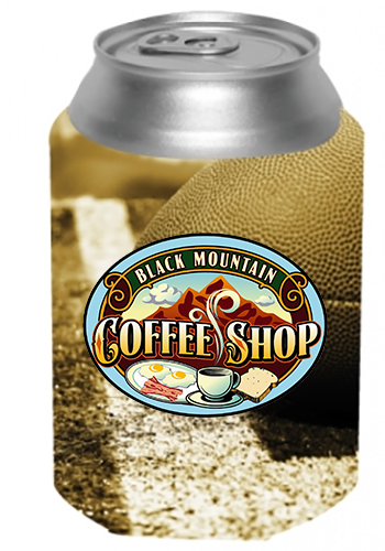 Football Printed Can Coolers