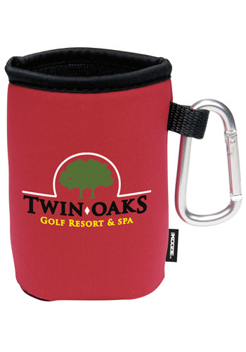 KOOZIE® Collapsible Can Kooler with Carabiner | X10686
