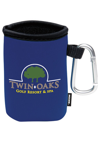 KOOZIE® Collapsible Custom Can Koolers with Carabiner #X10686