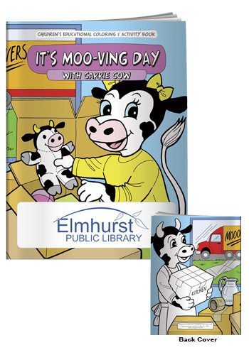 Coloring Books: It's Moo-ving Day | X11105