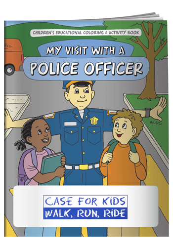 Coloring Books: My Visit with a Police Officer | X11078