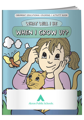 Coloring Books: What Will I Be When I Grow Up? | X11103