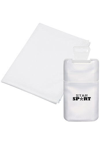 Cooling Towels In Frosted Plastic Case| X20328