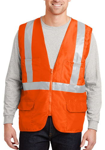 CornerStone ANSI 107 Class 2 Mesh Back Safety Vests | CSV405