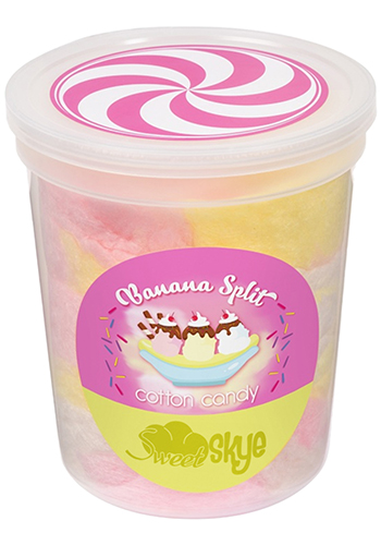 Cotton Candy Tub with Full Color Label | CICCT100